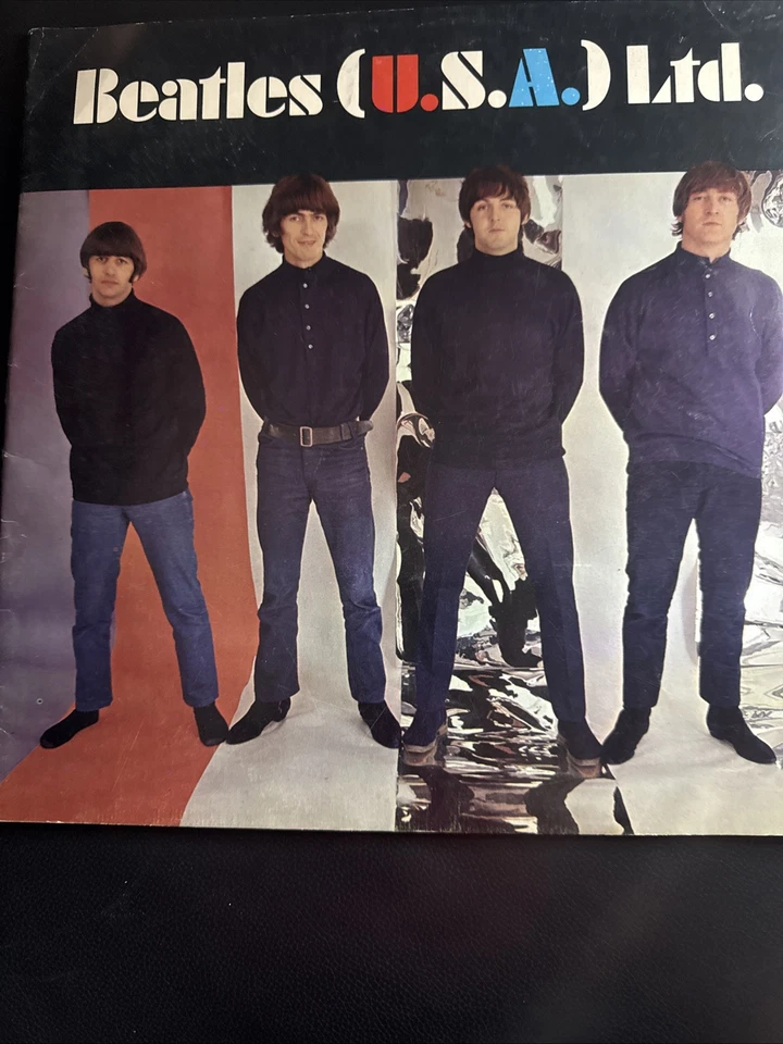 Vintage Beatles USA LTD1966 Tour Concert Book Program Booklet Photographs - Image 2 of 4