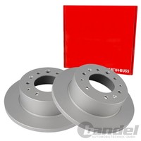 2X Herth+Buss 315,7Mm Bremsscheiben Hinten Passend FüR Hyundai H350 | J3310546
