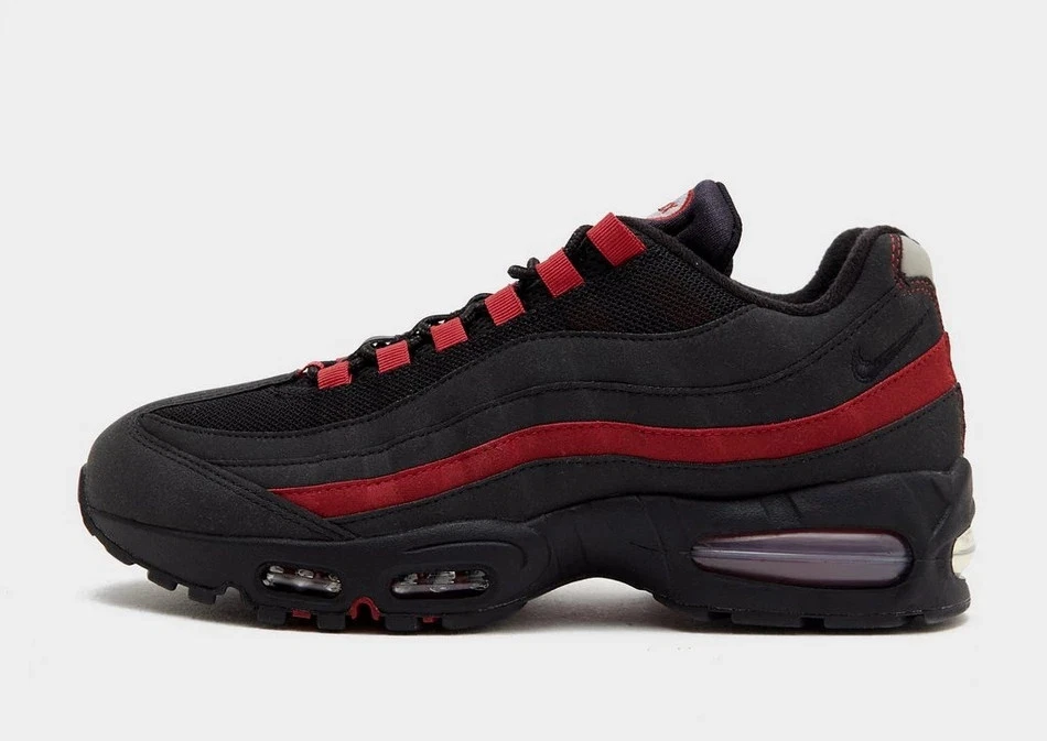 Nike Air Max 95 Men's Shoes in Black in Red
