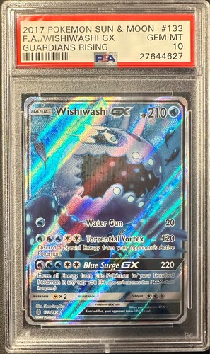 Wishiwashi-GX graded PSA 10 for sale on eBay