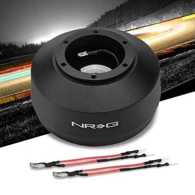 NRG Innovations SRK-162H Black 6x70mm Bolt Steering Wheel Short Hub Adapter