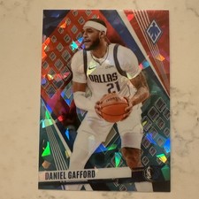2023-24 Panini Phoenix Daniel Gafford #208 International Fire & Ice /25 Dallas