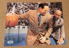 ERNIE JOHNSON SIGNED NBA TNT BASKETBALL 8X10 PHOTO PSA/DNA COA AUTHENTIC #2