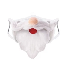 Department 56 H0 Christmas Holiday Xmas Basics Adult Santa Face Mask ND6009106