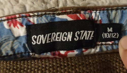 Sovereign State YJM Apparel Group Boy's Cargo Shorts Army Green M 10/12 - Picture 9 of 12