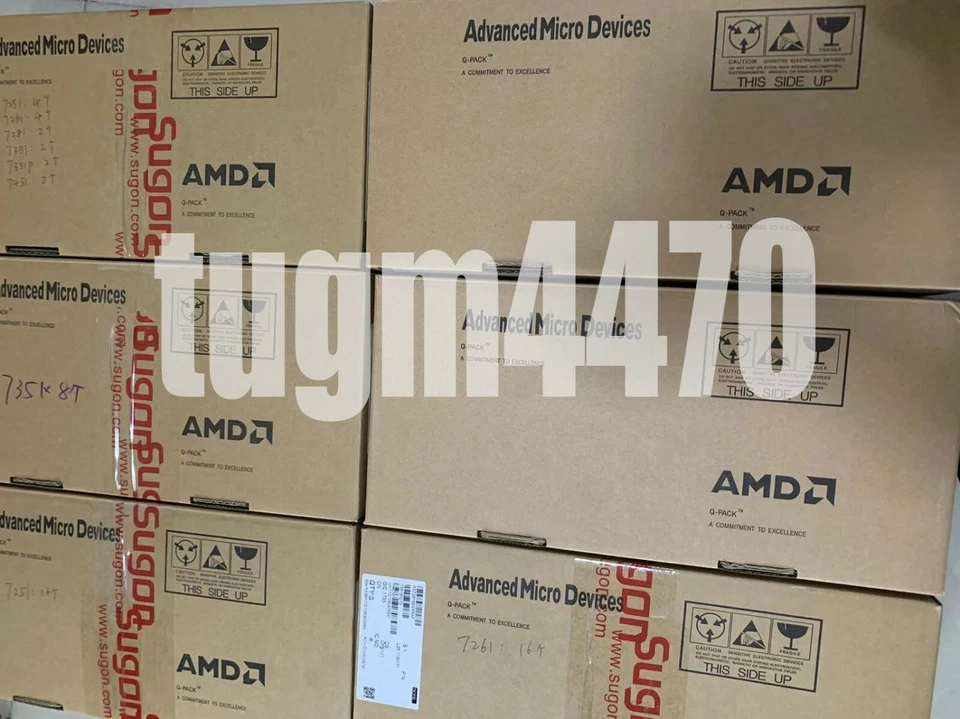 AMD epyc 7261 CPU processor 8 Core 2.50 GHz 64 MB sp3 ps7261bev8raf - Image 3 of 4