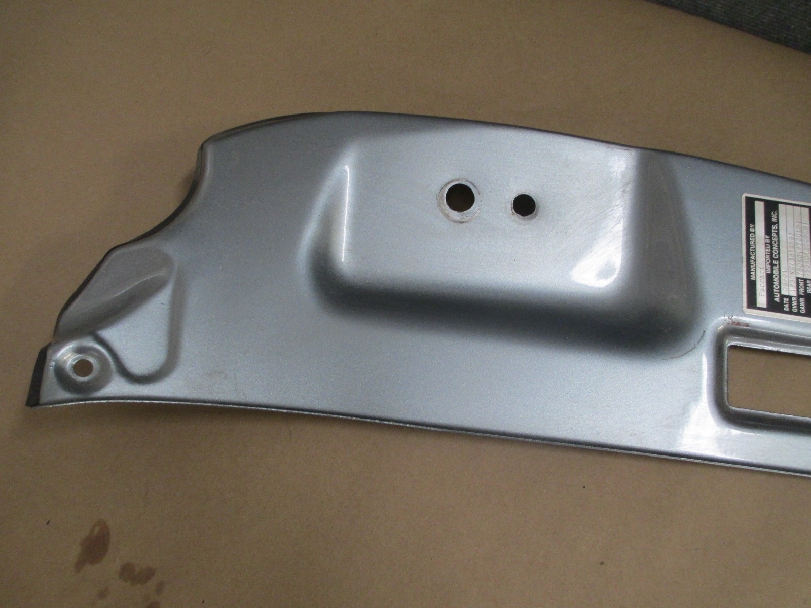 Ferrari 360 LH Door Shut Inner Panel,(Silver) # 64858900 / 64858911