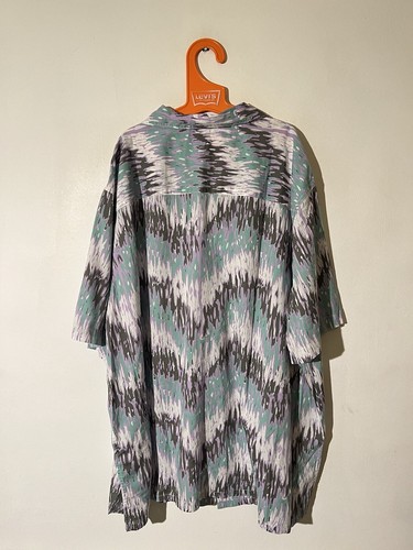 Levis Hawaiian Camp Shirt 2XL New BNWOT Spread Open Cuban 50s Collar Relaxed 54" - Picture 12 of 15