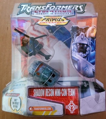 2006 Hasbro Transformers Cybertron Primus Shadow Recon Mini-con Team MOC SEALED