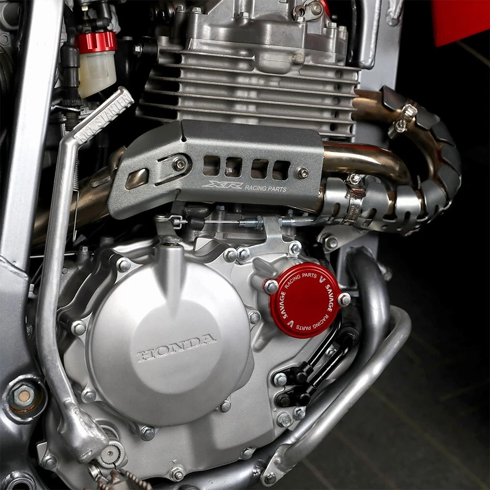 Cubierta protectora de tubo de silenciador de escape para HONDA XR400R XR250R 1996-2004 Foto 2 de 4