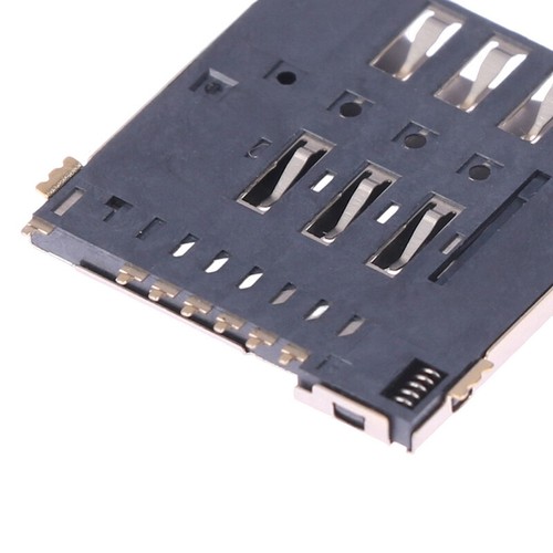 MUP-C792 Micro SIM Card Connector Patch Self-piercing 6+1 P SIM Card Slot Soc_ha - Picture 3 of 11