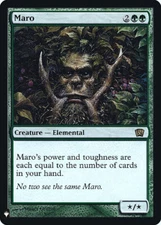 x1 Maro - Foil R MTG Mystery Booster Retail Exclusives M/NM, English