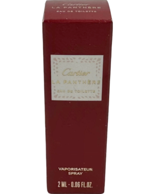 New in Box Cartier La Panthere Perfume Fragrance Sample Spray 2ml