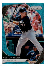 2020 Panini Prizm #2 Keston Hiura Teal Wave Prizm