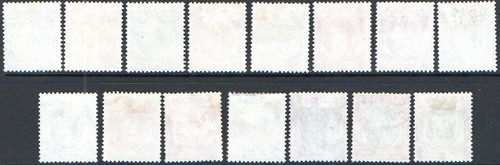 MALAYA SINGAPORE 1948-52 GEO VI Set of 15 SG 1/15 Perf 14 M/M (Ref 1488) - Picture 2 of 2