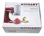Kitoart Shaved Ice Attachment With 8 Ice Molds For Kitchen Aid Stand Mixer NEW