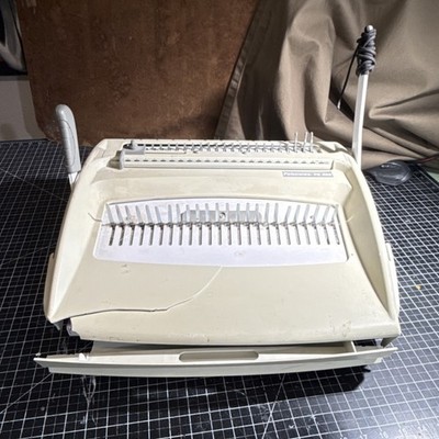 Fellowes PB 400 Office Binding Machine Manual Document Binder Office Equipment
