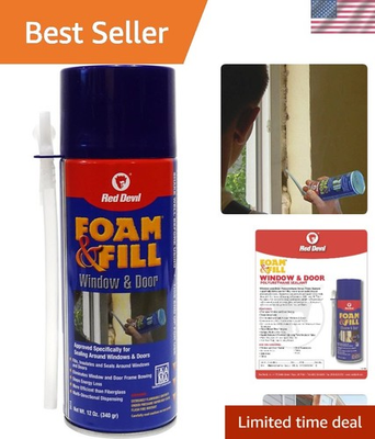 #ad Foam Sealant Insulation Spray for Windows Doors Waterproof Fill 12oz $11.92