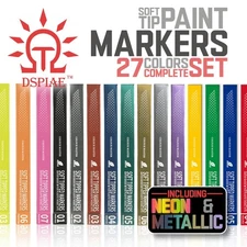 DSPIAE: PAINT MARKERS - Complete Set - Metallic : Neon - MK : MKM : MKF