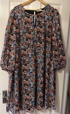 Ladies Tunic Dress Size 24 Yours London Plus Size Floral