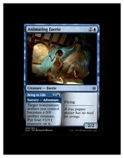 Animating Faerie 38 Uncommon Throne of Eldraine Magic: The Gathering LP