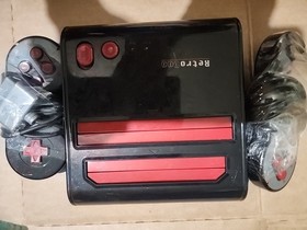 Retro Duo Nintendo NES & SNES Video Game Console System - with 2 Controllers