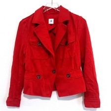Cabi The Little Red Jacket 3374 Crimson Ponte Tailored Military Blazer