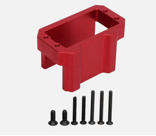 NEUF-TRAXXAS-SLEDGE Accessoire de compatibilité pour montage servo de direction 1/8 (rouge)