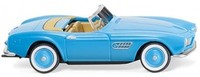 Wiking 82906 Bmw 507 Cabrio - Hellblau H0 1:87 Neu/Ovp