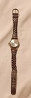 Prescott Women's Quartz Analog Gold/Silver Case White Dial Brown Leather — photo 4