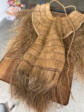 Japanese Mino (rain cape) and Zori Sandals