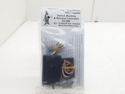 Z STUFF DZ-2500 SLOW MOTION TMCC CAPABLE SWITCH MACHINE & REMOTE CONTROLLER NOS