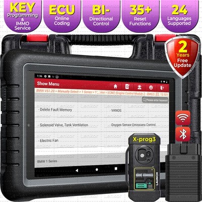 LAUNCH X431 Pros / X-Prog 3 OBD2 Automotive Diagnostic Scanner Key Programming