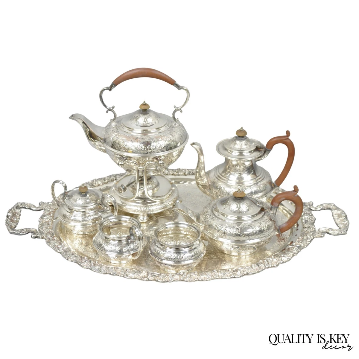 Barker Ellis Antique US Silver-Plated Teapots, Coffee Pots & Sets