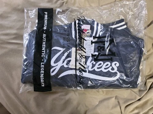 NEW YORK YANKEES MITCHELL & NESS 2000 SUBWAY SERIES JACKET SIZE XLARGE NEW TAGS! image 10