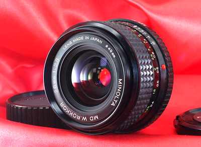 Minolta MD W.Rokkor 28mm f/2.8 [Exc+5] Wide Angle MF Lens MC MD