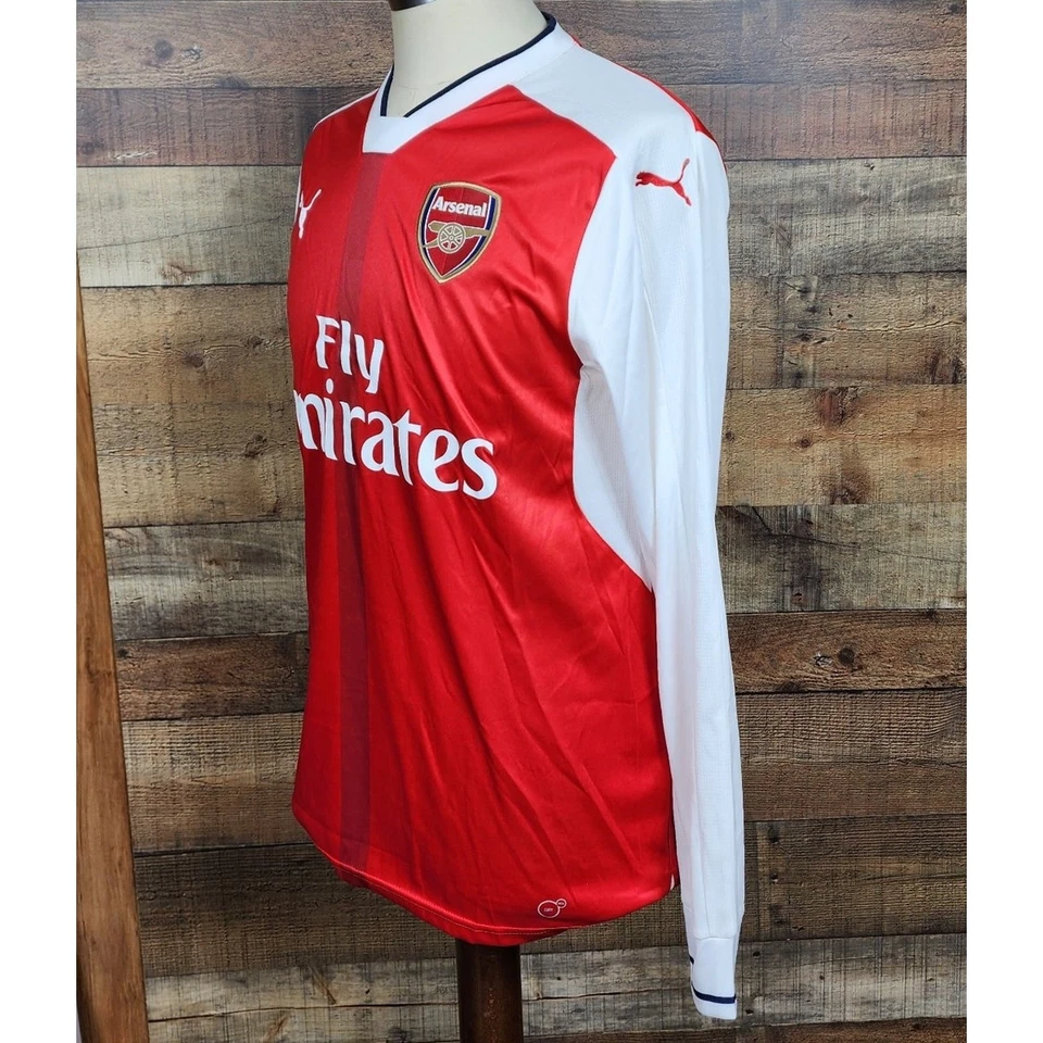 Camiseta média de futebol Puma Arsenal Home 2016 - Imagem 3 de 4