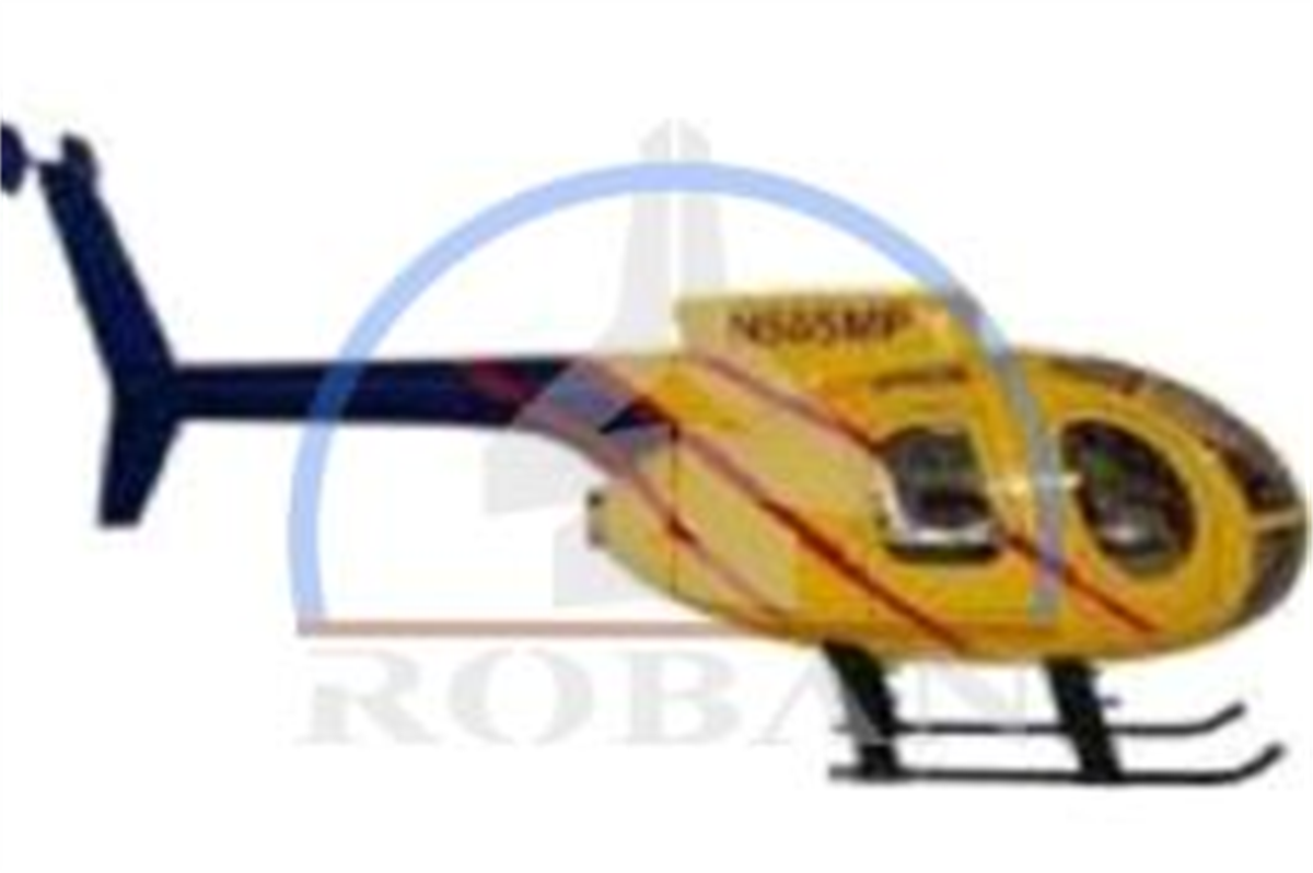 250 Size MD500D RC Helicopter Pre-Painted Fuselage for Align T