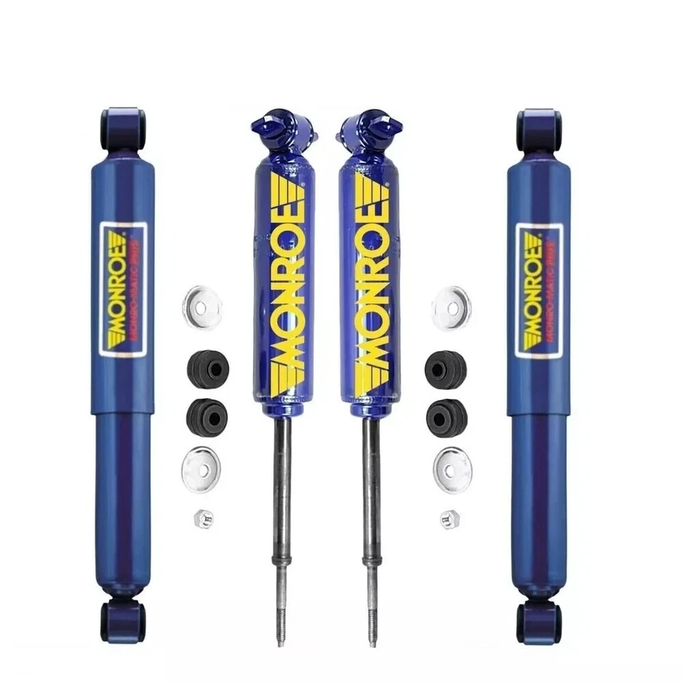Front & Rear Monroe Shock Absorber Set For Chevy Express GMC Savana 2500 3500 Foto 2 de 4