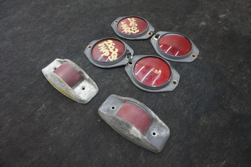 Juego reflector marcador trasero izquierdo derecho AM General Hummer Humvee H1 M998 1992 Foto 2 de 4