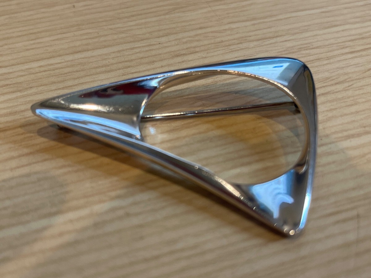 Georg Jensen Sterling Silver Brooch #375 MCM design Henning Koppel 