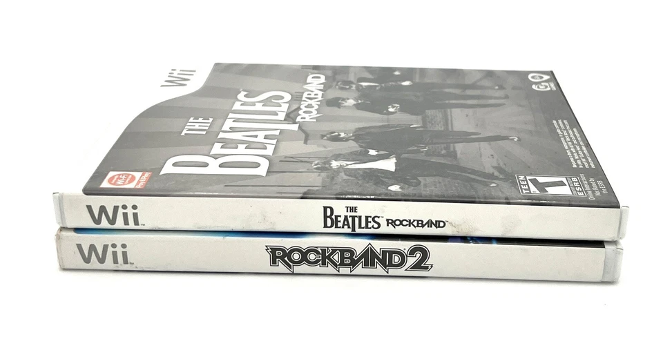 Lot of 2 Wii games: THE BEATLES: ROCK BAND and ROCK BAND 2 - Image 3 of 4