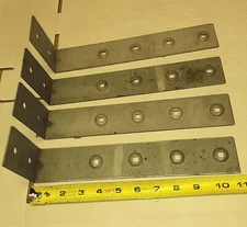 heavy duty huge " L " brackets or braces - qty. 4 for 1 price