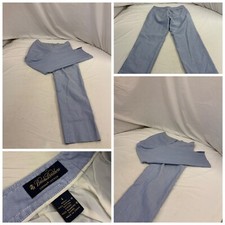 Brooks Brothers Pants 4 Blue Flat Front Chino 100 Cotton YGI Y1-592