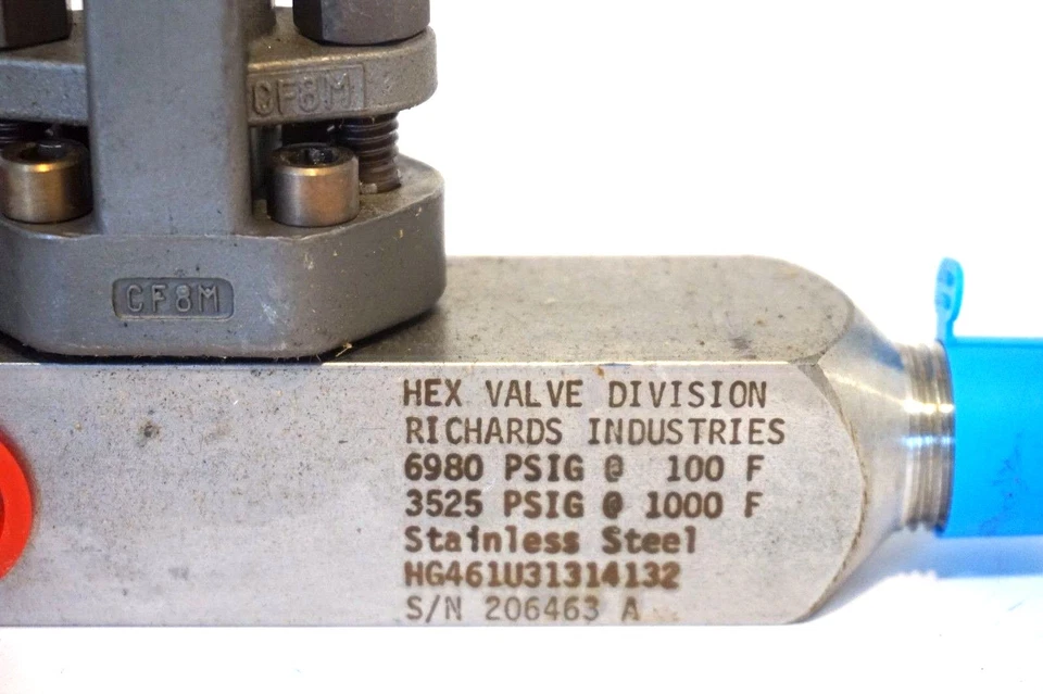 NEW HEX VALVE DIVISION HG461U31314132 VALVE  - Image 2 of 2