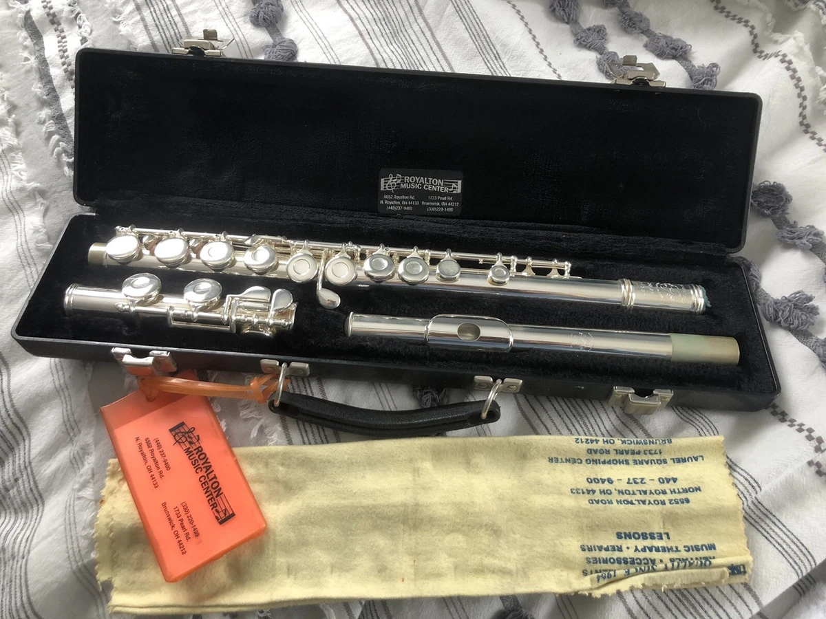 Gemeinhardt 22SP FluteGold Lip Plate Just Serviced! Reverb