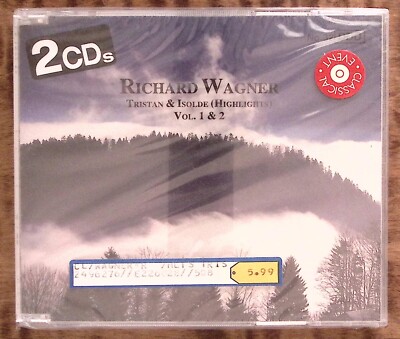 RICHARD WAGNER  TRISTAN & ISOLDE (HIGHLIGHTS)  SEALED!!  2-CD SET 2757