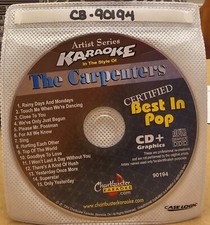 90194 CARPENTERS    CHARTBUSTER KARAOKE LOT SH