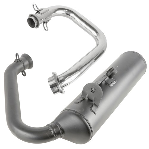 Exhaust Muffler and Pipe for Yamaha Viking 700 YXM700 4X4 2014 2015
