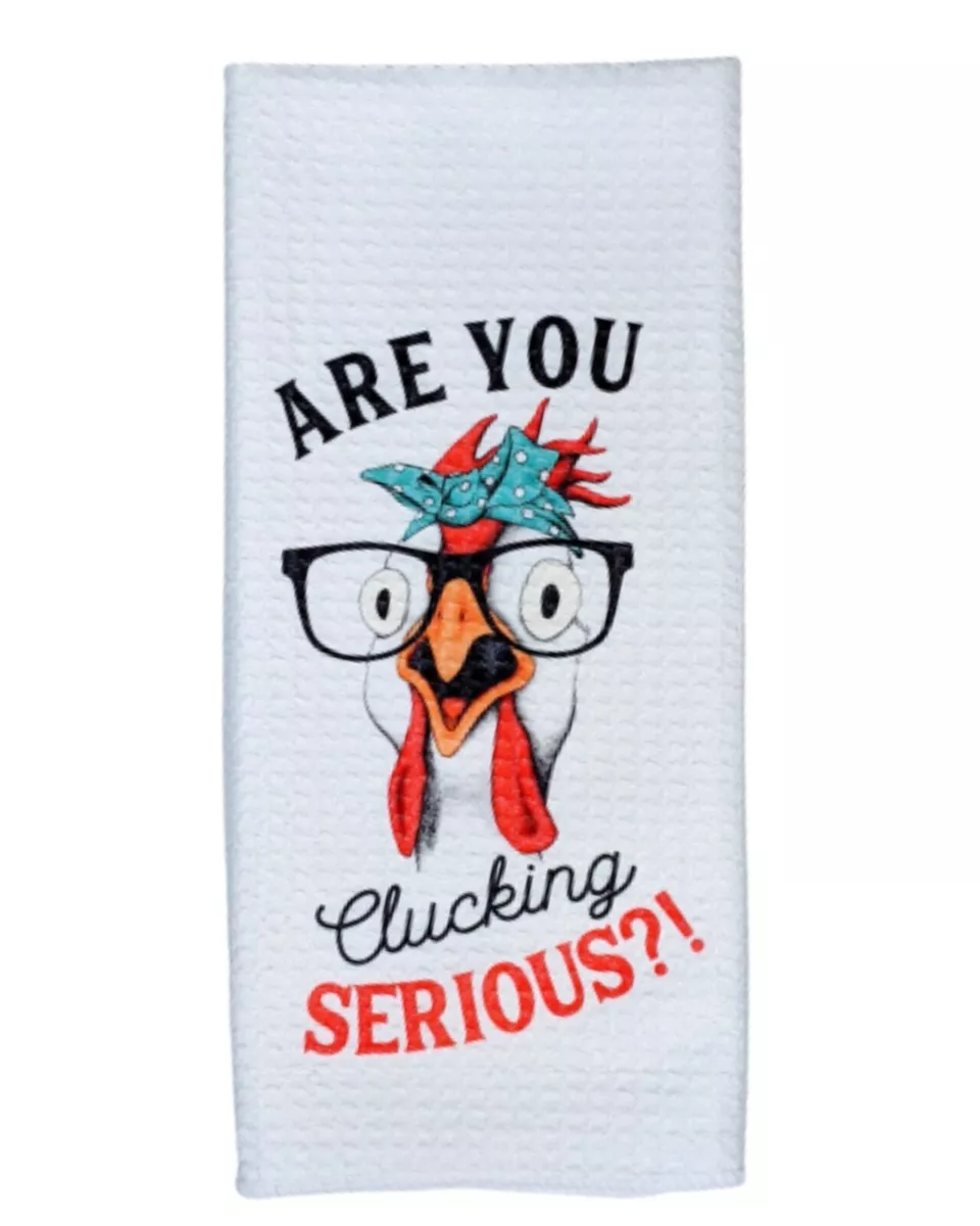 Kitchen Towel Funny Kitchen Towel Chickens Funny Kitchen 